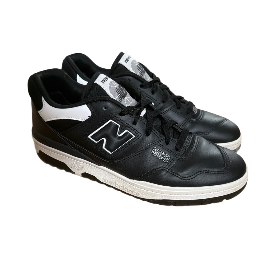 New Balance BB550 Men's Black Sneakers size 10.5 EUC 2X